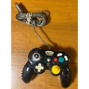 Mad Catz MicroCon Wired Controller for Nintendo GameCube Smoke Black Translucent